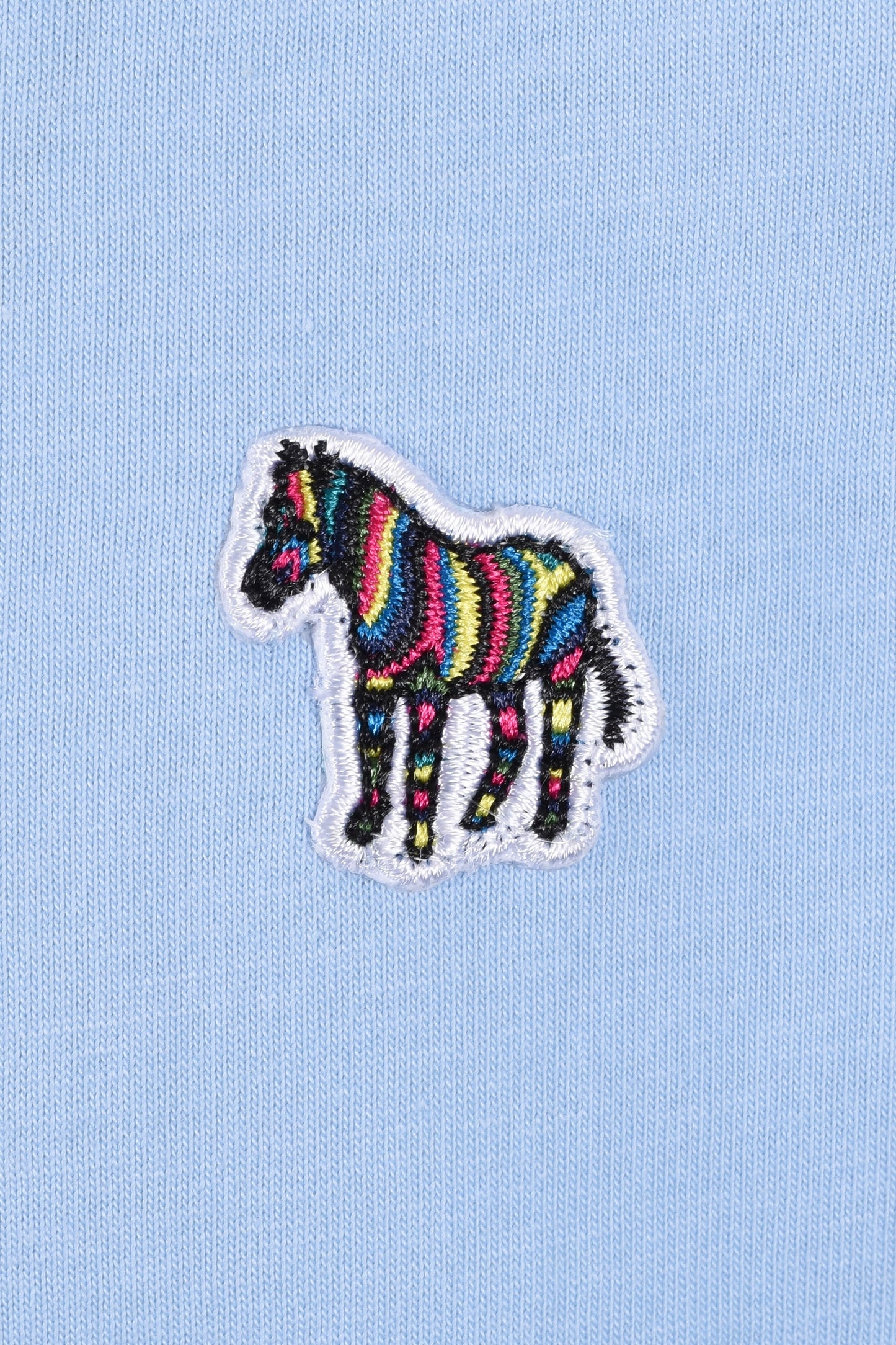 Paul Smith Reg Fit SS T-shirt Zebra Azzurro Chiaro