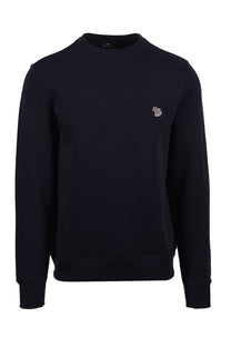 Paul Smith Reg Fit Sweatshirt Zebra Dark Navy Paul Smith