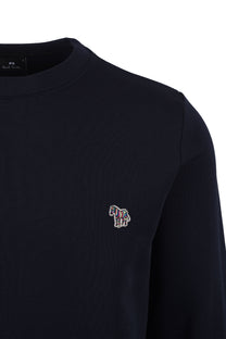 Paul Smith Reg Fit Sweatshirt Zebra Dark Navy Paul Smith