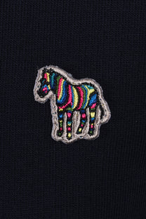 Paul Smith Reg Fit Sweatshirt Zebra Dark Navy Paul Smith