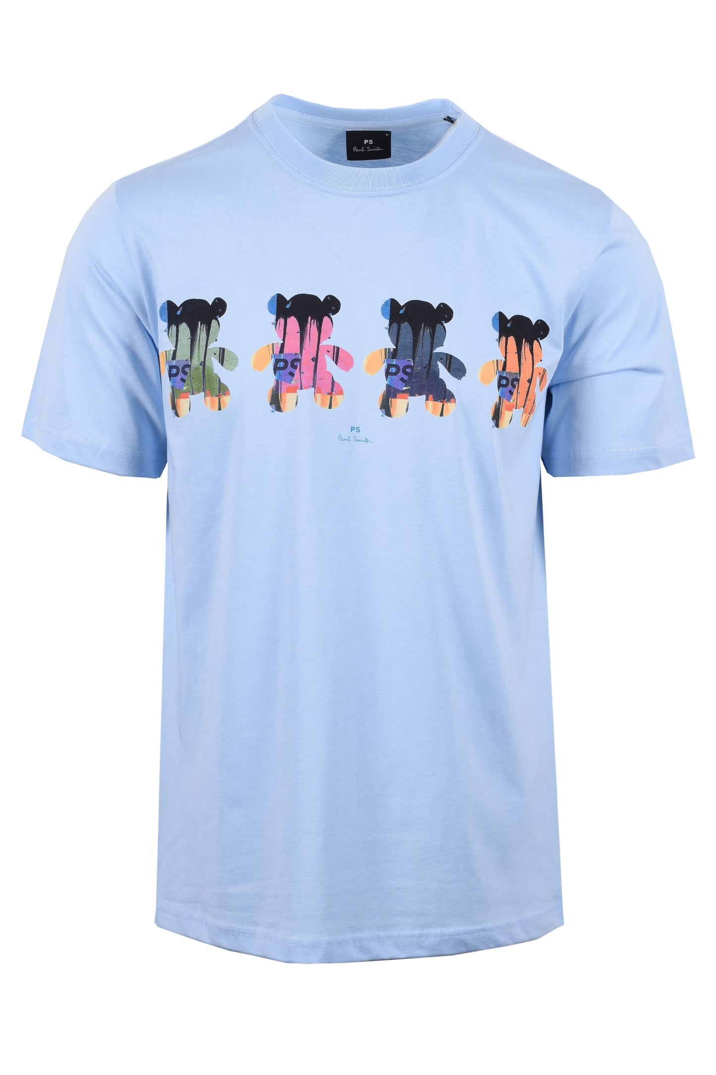 Paul Smith Reg Fit Ss Teddy T-shirt azzurro chiaro