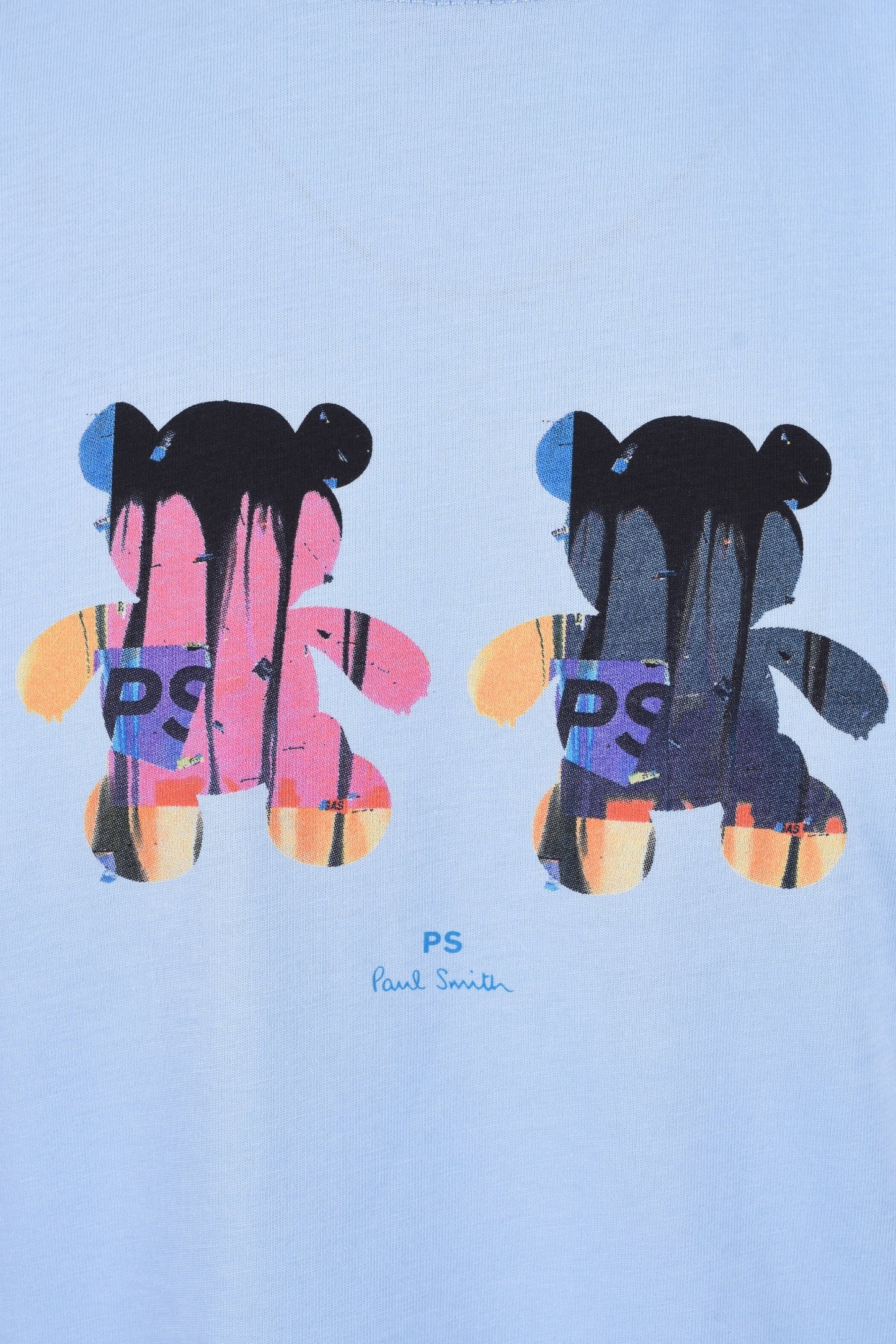 Paul Smith Reg Fit Ss Teddy T-shirt azzurro chiaro