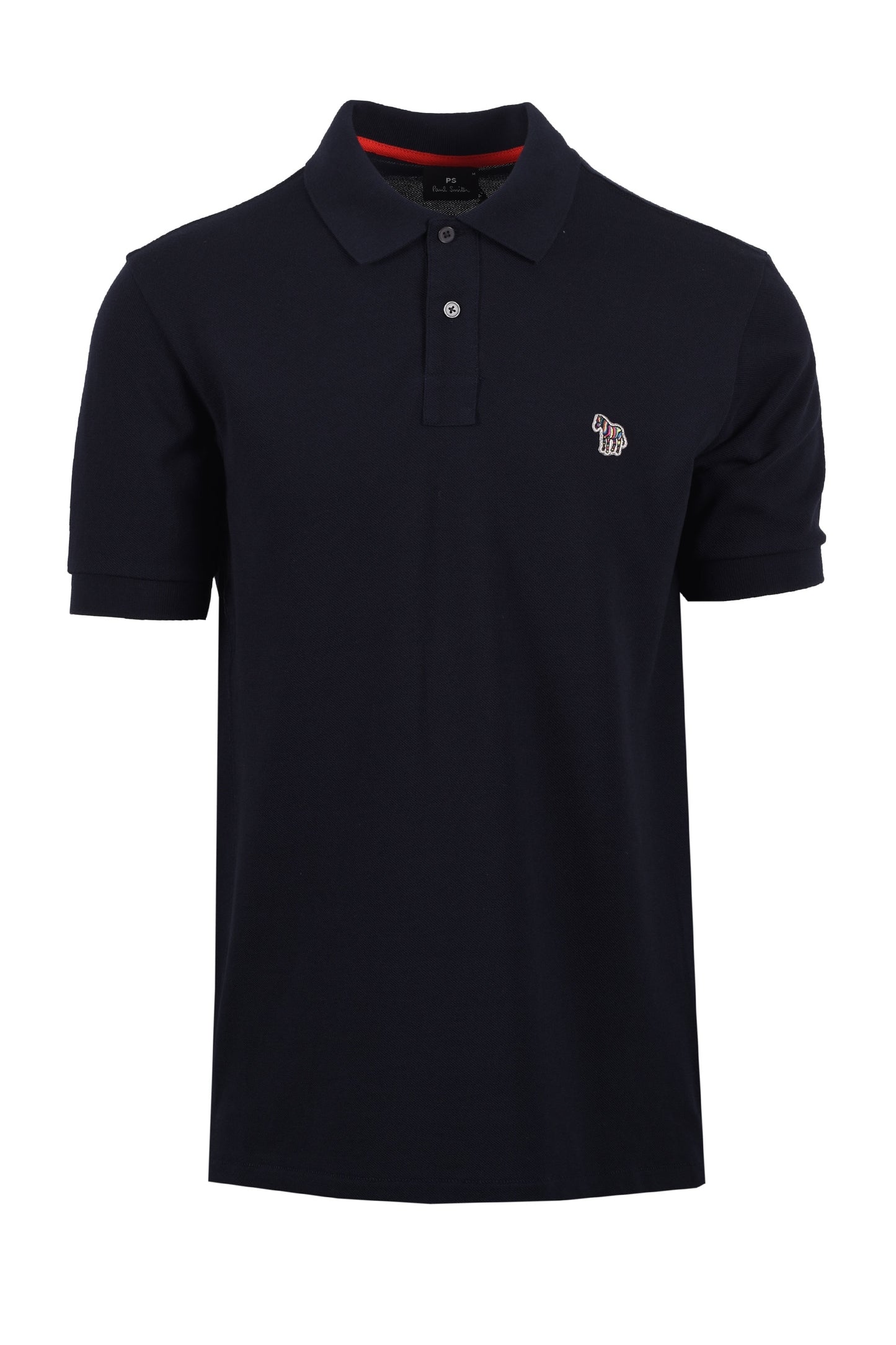 Paul Smith Reg Fit SS Polo Zebra Blu scuro