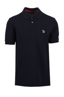 Paul Smith Reg Fit SS Polo Zebra Dark Navy Paul Smith