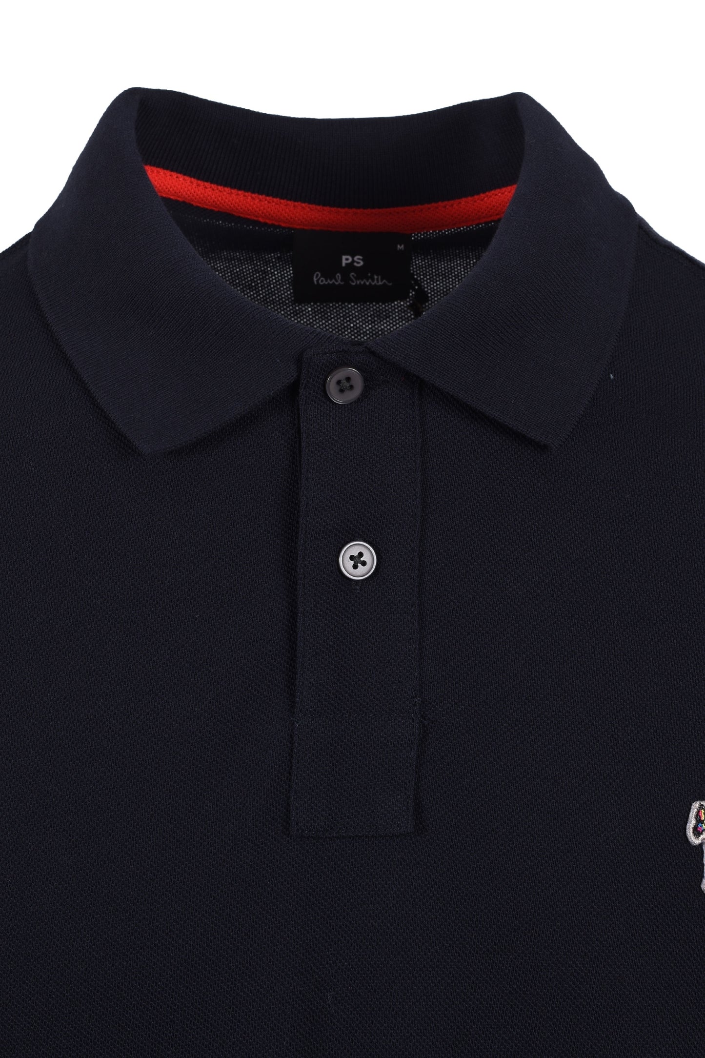 Paul Smith Reg Fit SS Polo Zebra Blu scuro