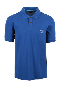 Paul Smith Reg Fit SS Polo Zebra Blue Paul Smith