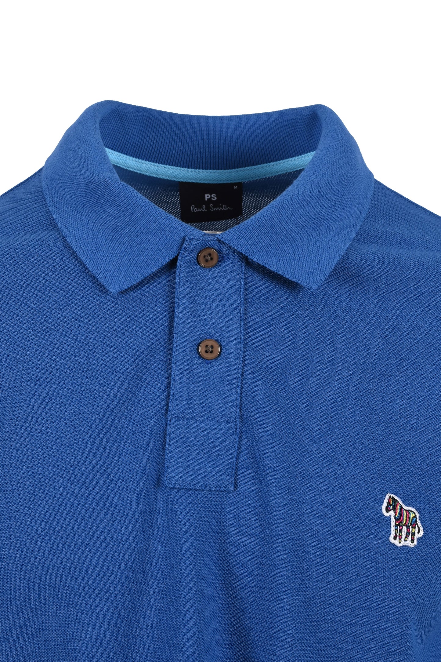 Paul Smith Reg Fit SS Polo Zebra Blu