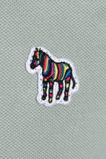 Paul Smith Reg Fit SS Polo Zebra Green Paul Smith