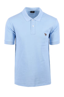 Paul Smith Reg Fit SS Polo Zebra Light Blue Paul Smith