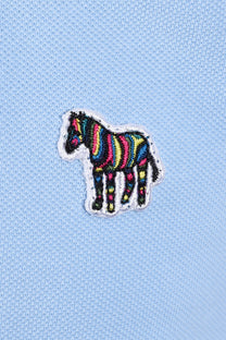 Paul Smith Reg Fit SS Polo Zebra Light Blue Paul Smith