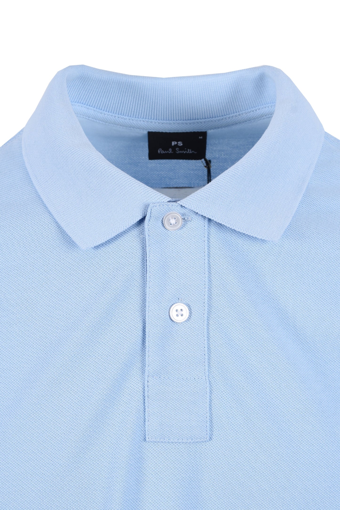 Paul Smith Reg Fit SS Polo Zebra Azzurro Chiaro