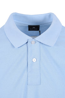 Paul Smith Reg Fit SS Polo Zebra Light Blue Paul Smith