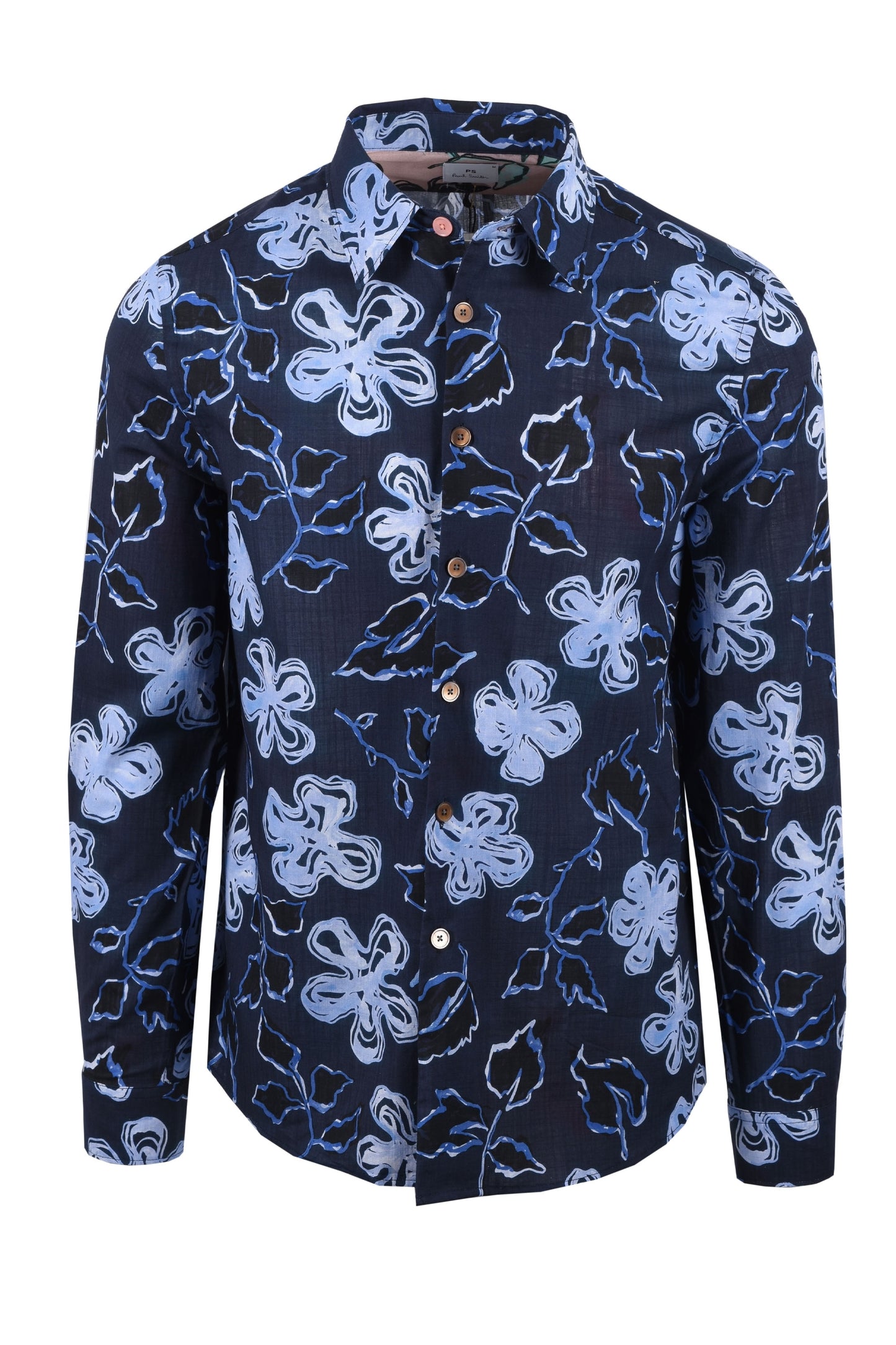 Camicia Paul Smith Reg Fit LS blu scuro