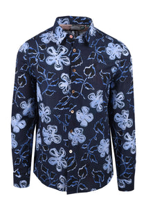 Paul Smith Reg Fit LS Shirt Dark Navy Paul Smith