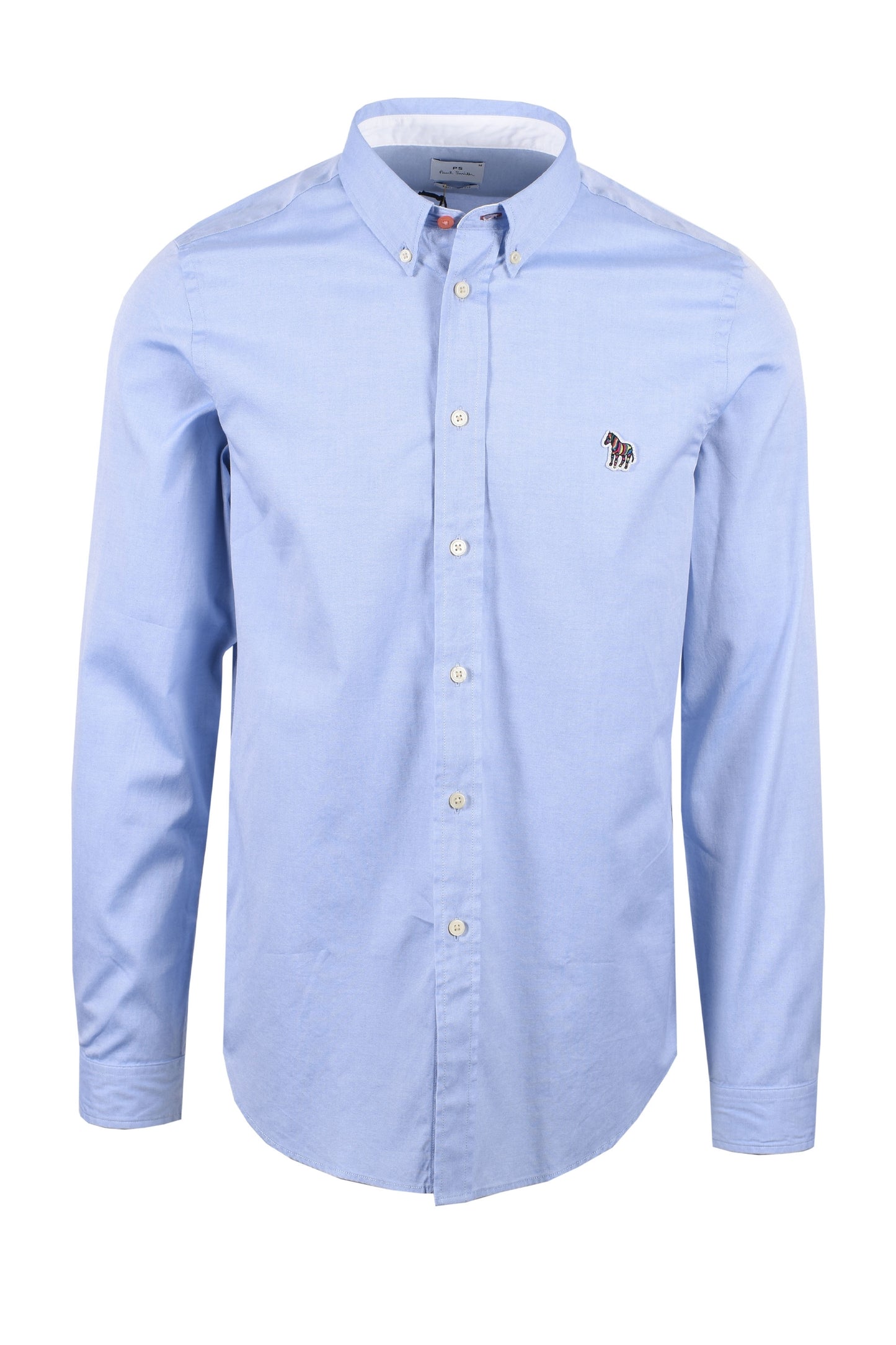 Camicia Paul Smith Tailored Fit Zebra Azzurro Chiaro