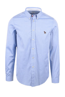 Paul Smith Tailored Fit Shirt Zebra Light Blue Paul Smith