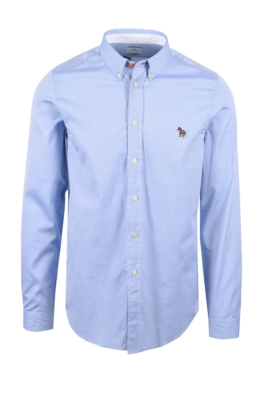 Camicia Paul Smith Tailored Fit Zebra Azzurro Chiaro