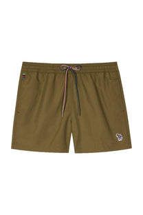 Paul Smith Zebra Logo Swim Shorts Green Paul Smith