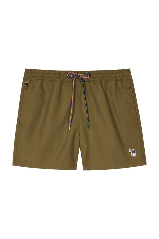Paul Smith Zebra Logo Swim Shorts Green