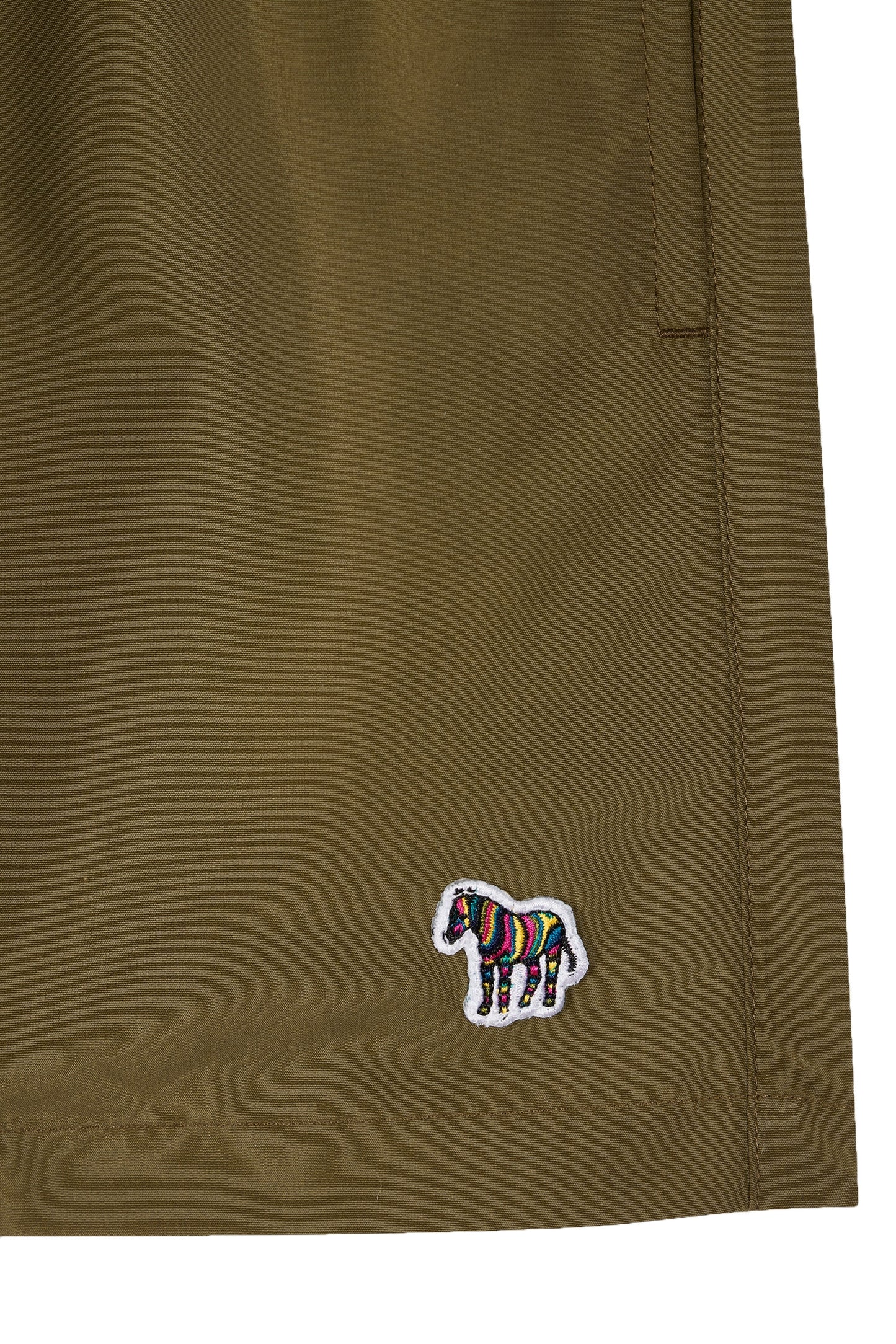 Paul Smith Zebra Logo Swim Shorts Green