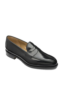 Loake Imperial Polished Penny Loafer Black Loake