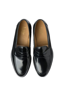 Loake Imperial Polished Penny Loafer Black Loake