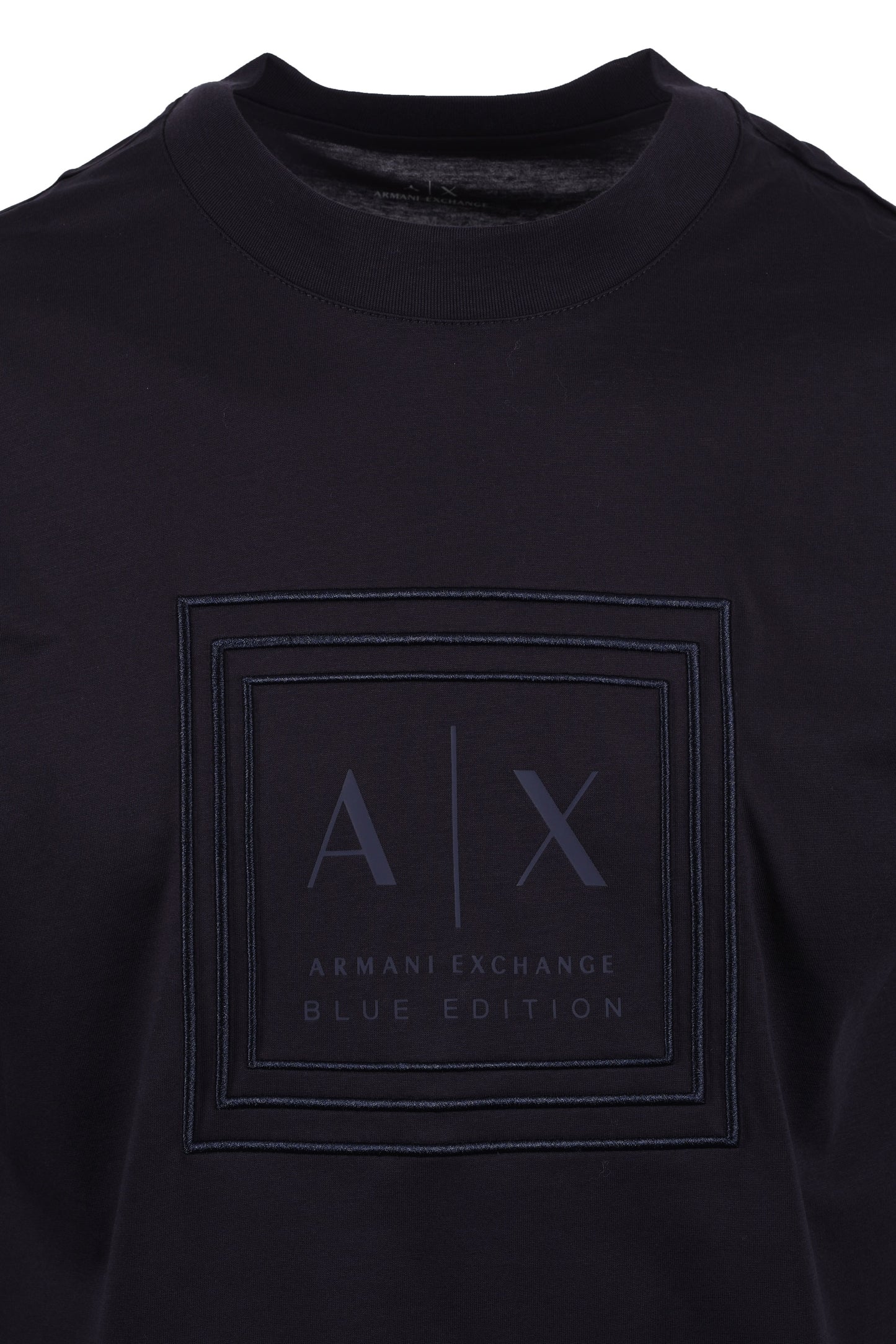 Maglietta in jersey Armani Exchange blu navy intenso