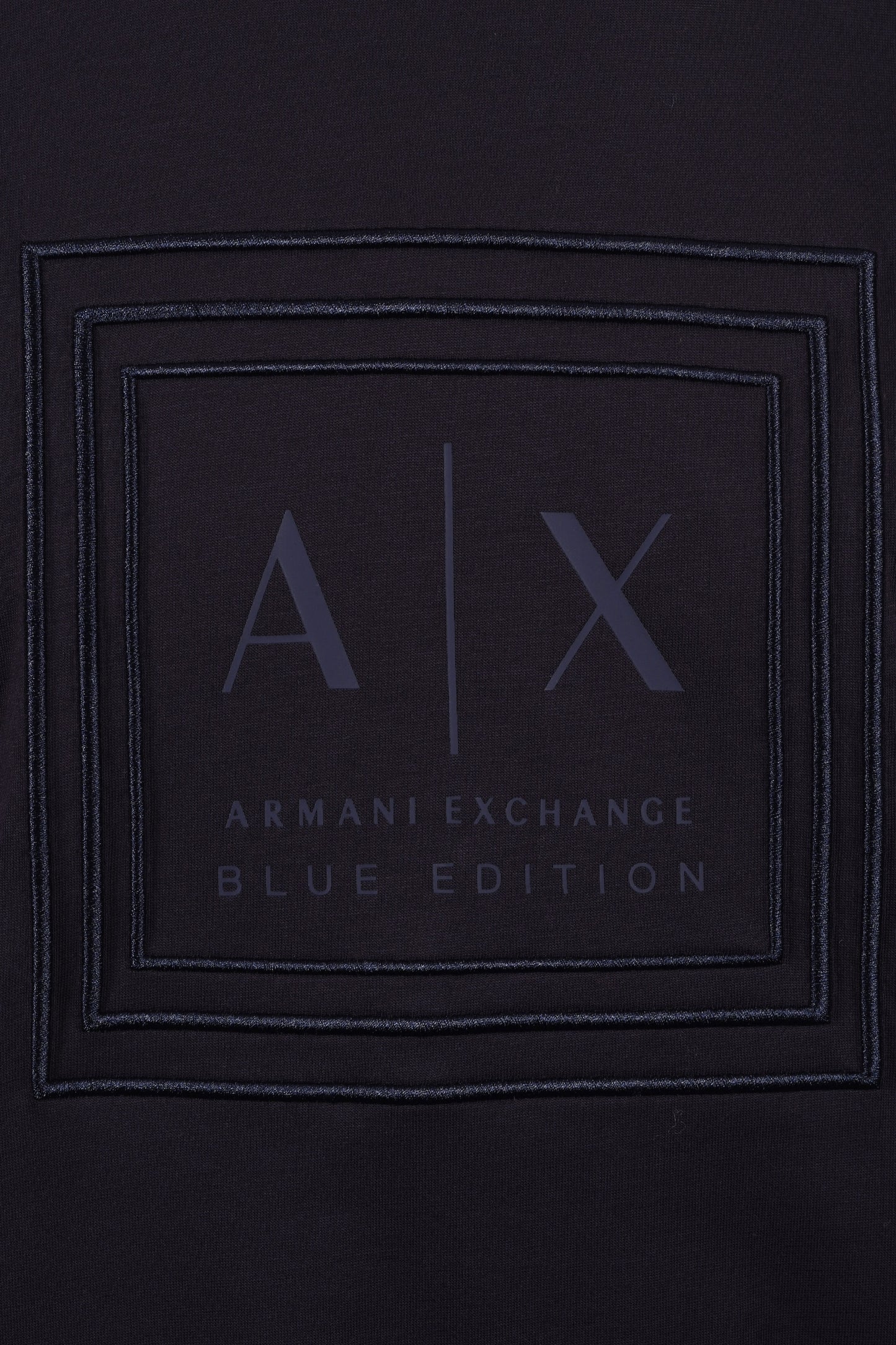 Maglietta in jersey Armani Exchange blu navy intenso