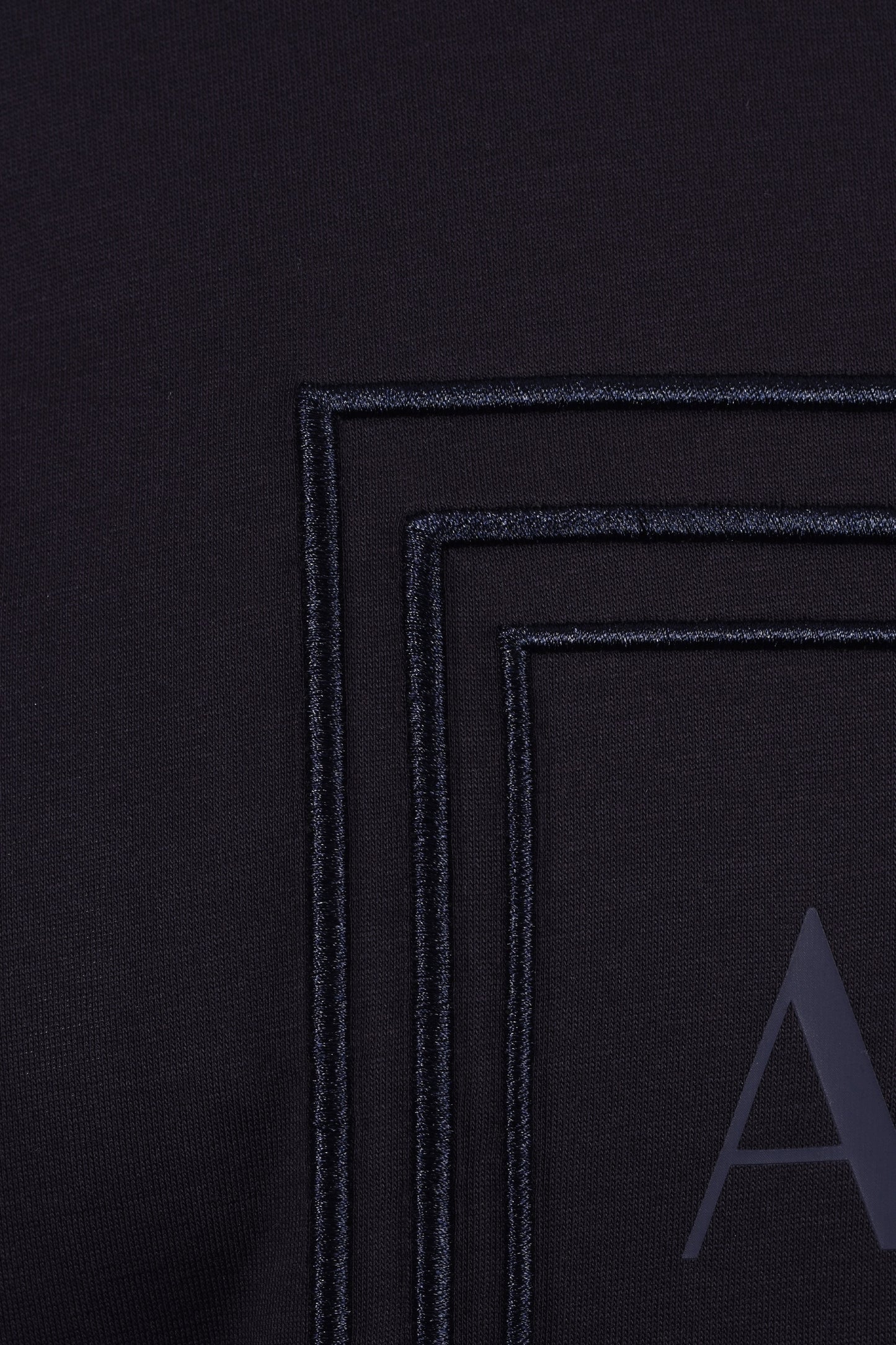 Maglietta in jersey Armani Exchange blu navy intenso