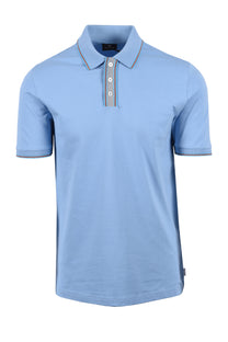 Paul Smith Reg Fit Tipped Polo Light Blue Paul Smith