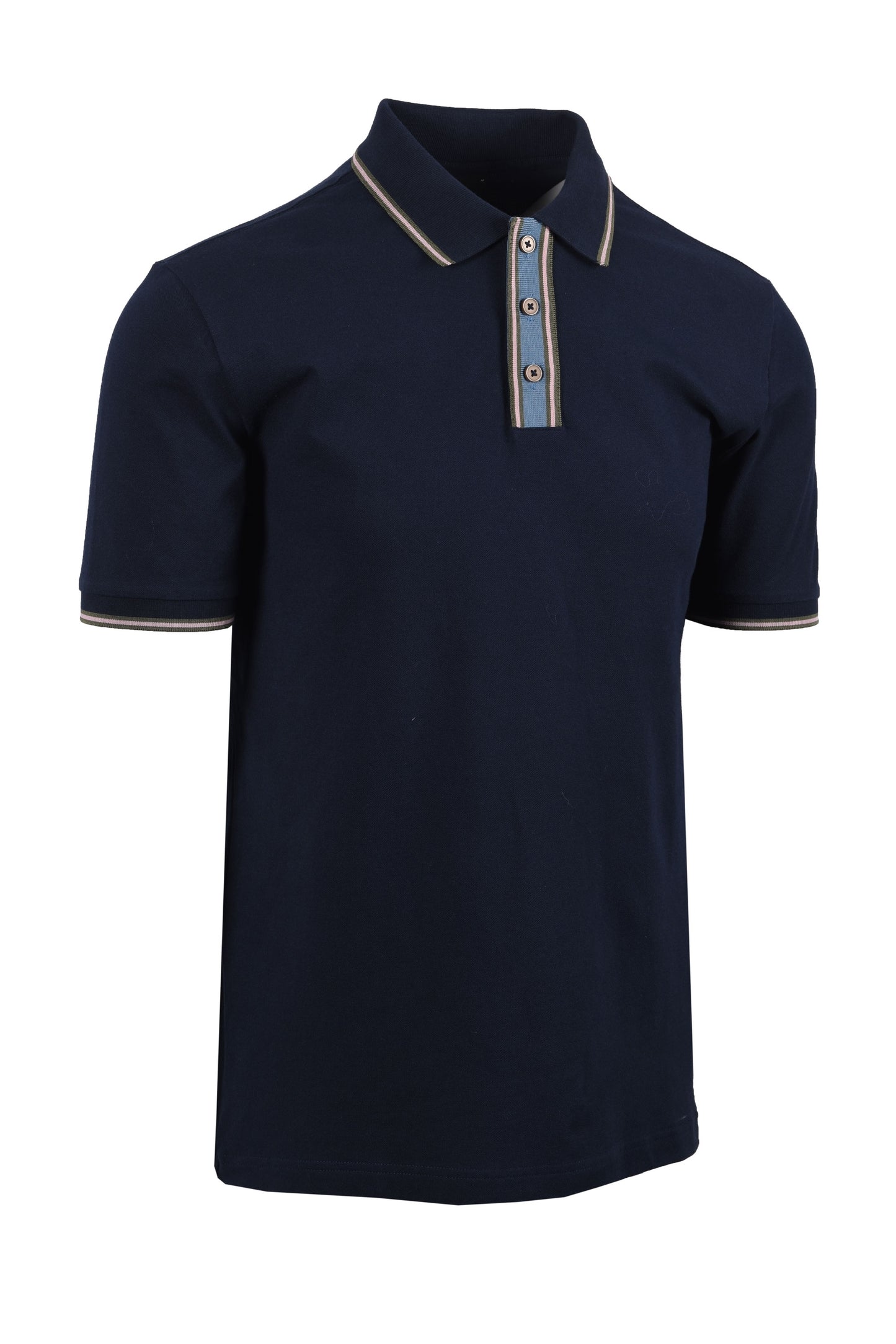 Paul Smith Reg Fit Tipped Polo blu scuro