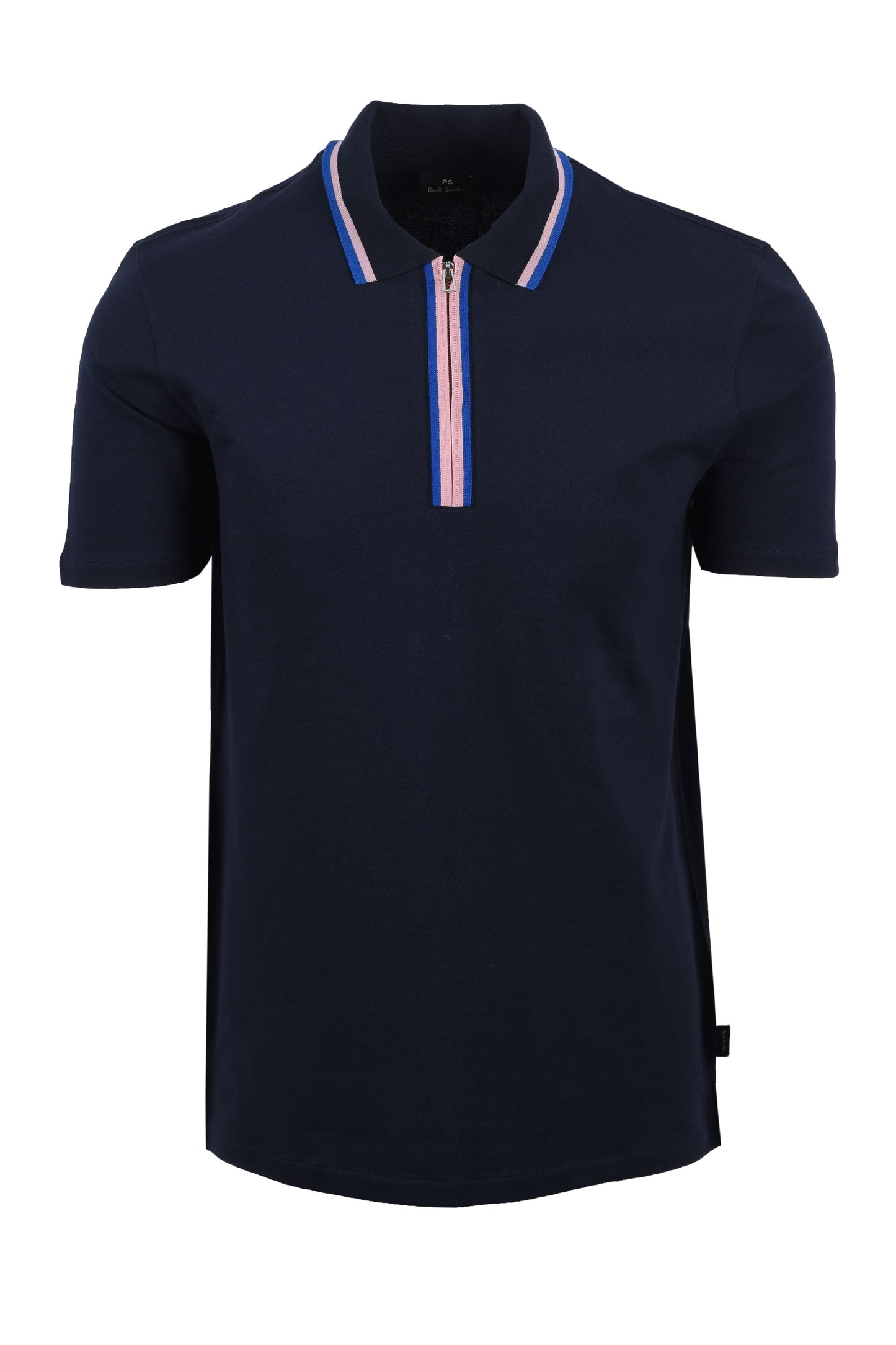 Paul Smith Reg Fit Half Zip Polo Dark Navy