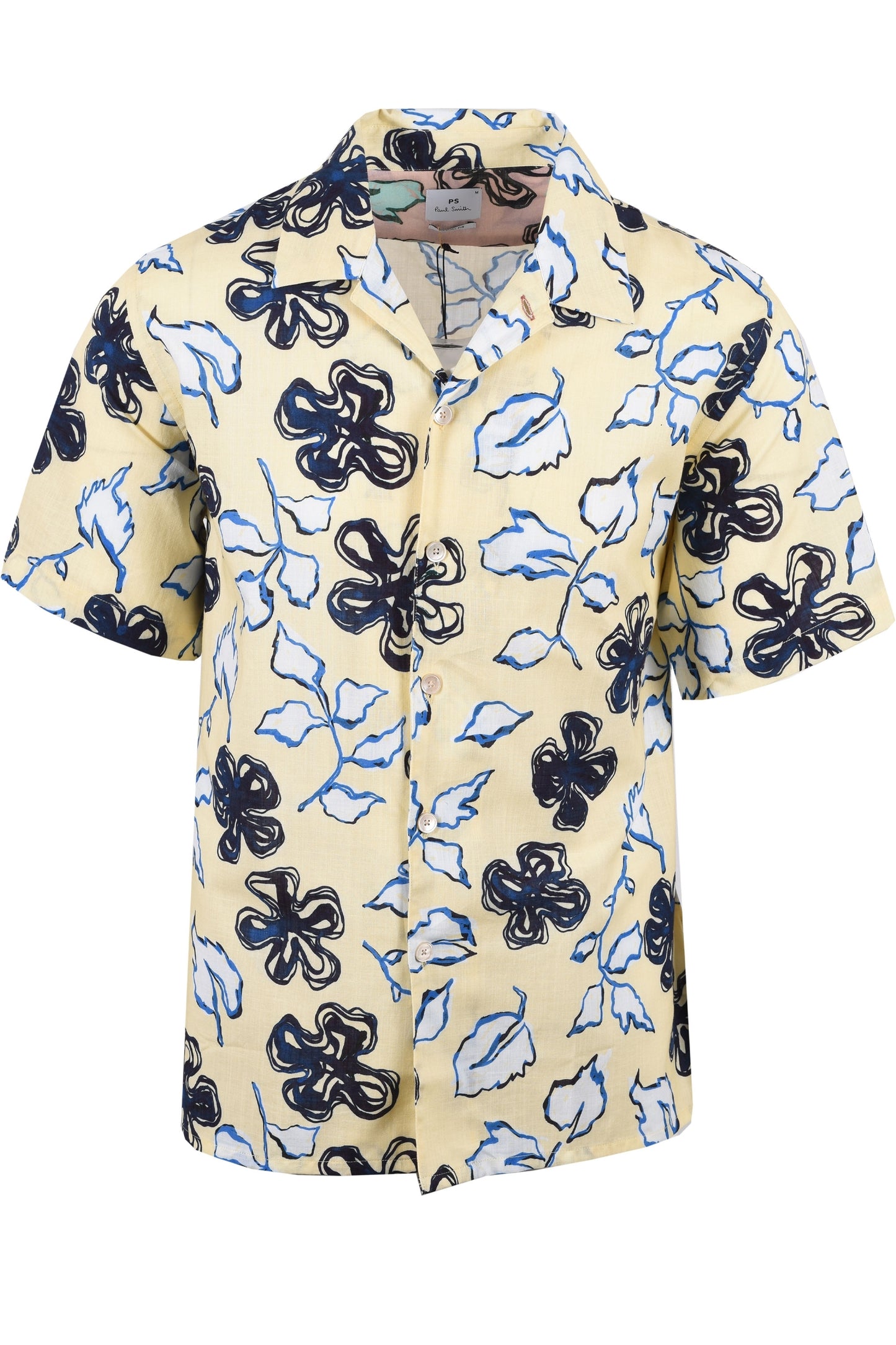 Camicia Paul Smith SS Casual Fit gialla