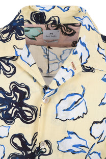 Paul Smith SS Casual Fit Shirt Yellow Paul Smith