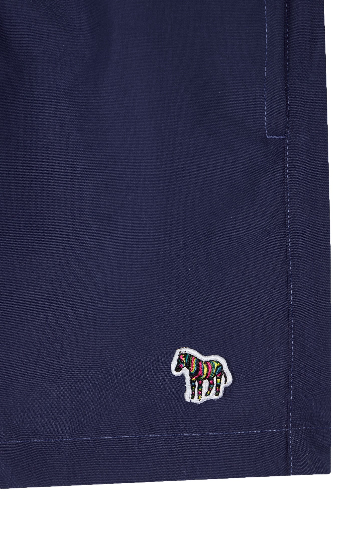 Paul Smith Zebra Logo Swim Shorts Blue