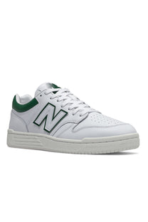New Balance 480 Trainer White/Green New Balance