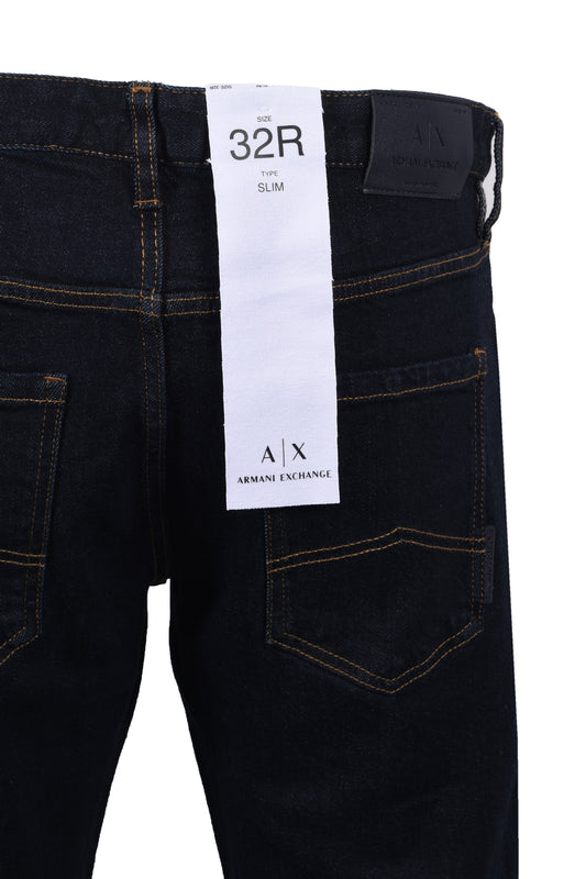 Jeans slim fit Armani Exchange in denim scuro