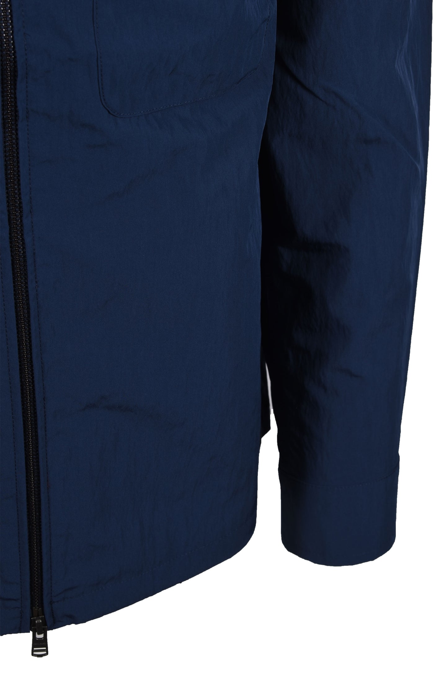 Fred Perry Zip Through Overshirt Tennis Blu