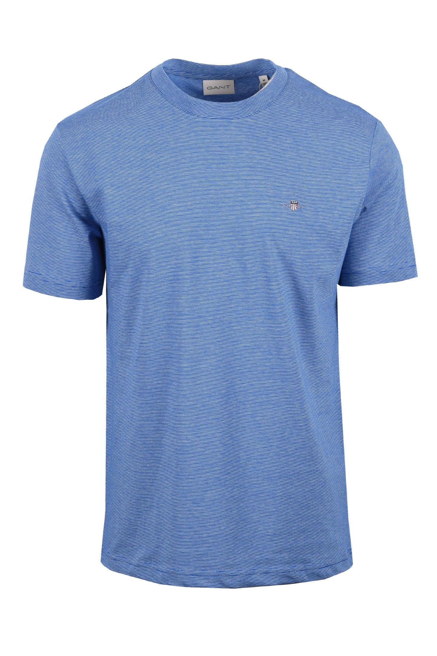 T-shirt à petites rayures Gant Bleu Lapis
