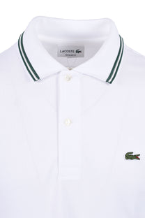 Lacoste Tipped Polo White Lacoste