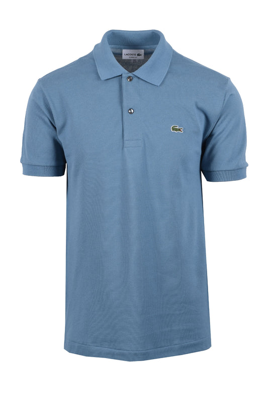 Polo en coton piqué Lacoste L.12.12 Limestone