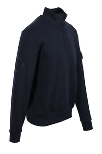 Ma.strum Half Zip Logo Sweat Ink Navy Ma.Strum