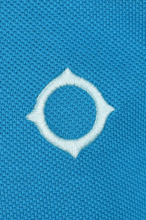 Ma.strum Double Tipped Polo Shirt Vallarta Blue Ma.Strum
