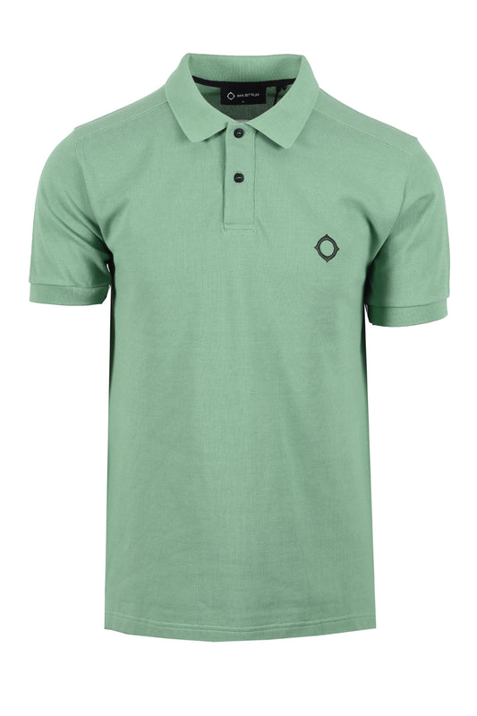 Ma.strum Ss Pique Polo Shirt Feldspar
