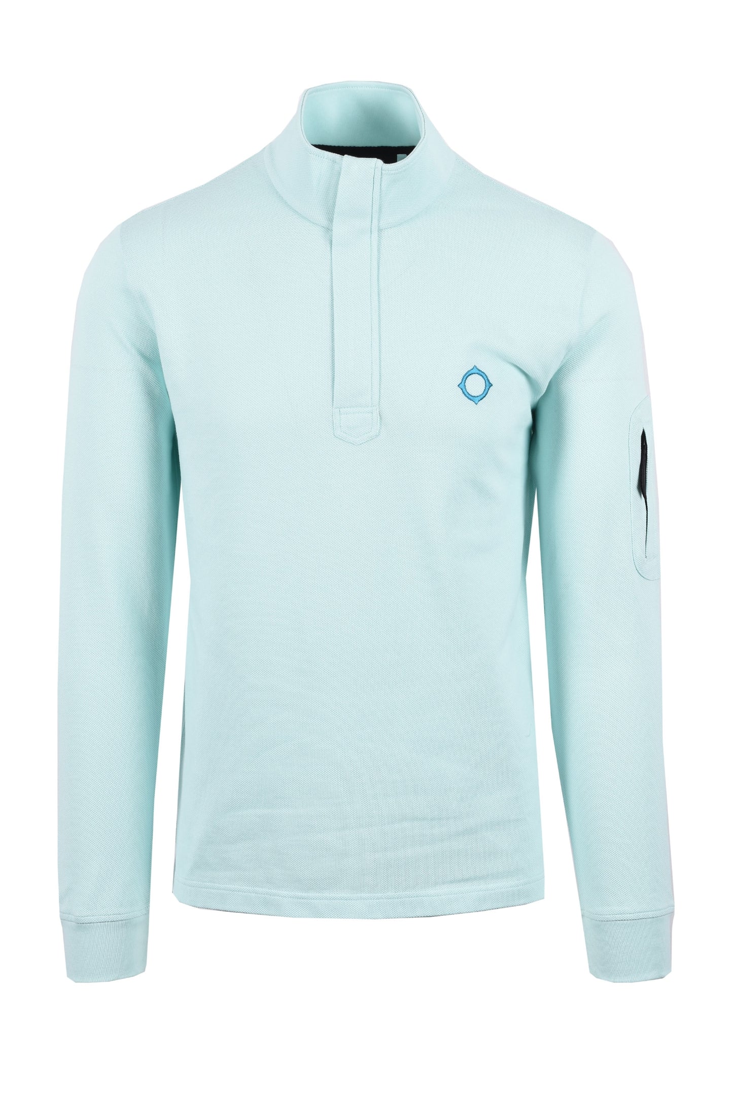 Ma.strum Ls Funnell Neck Polo Iceberg