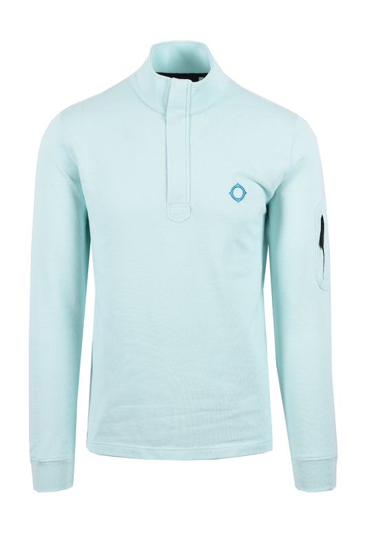 Ma.strum Ls Funnell Neck Polo Iceberg