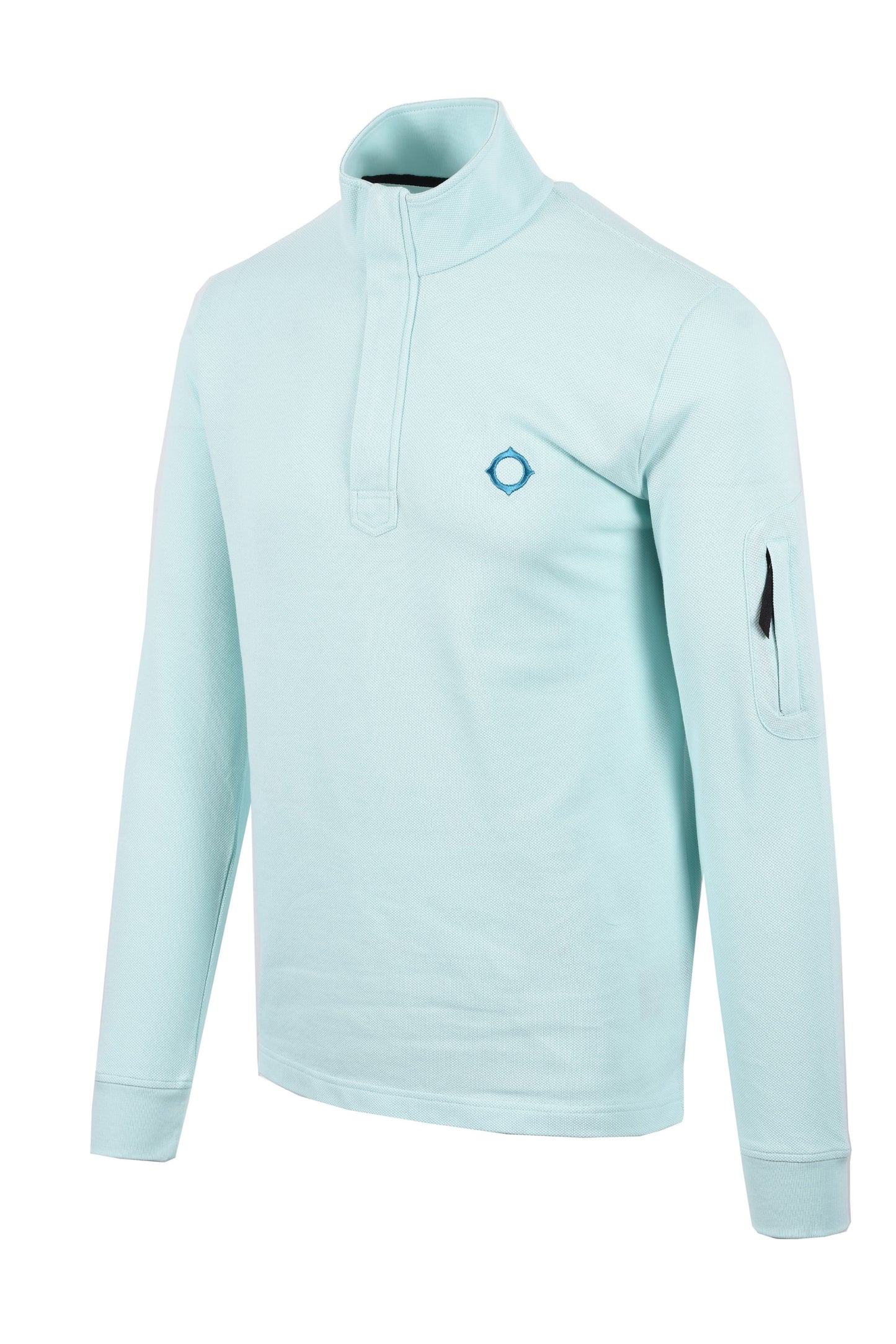 Ma.strum Ls Funnell Neck Polo Iceberg