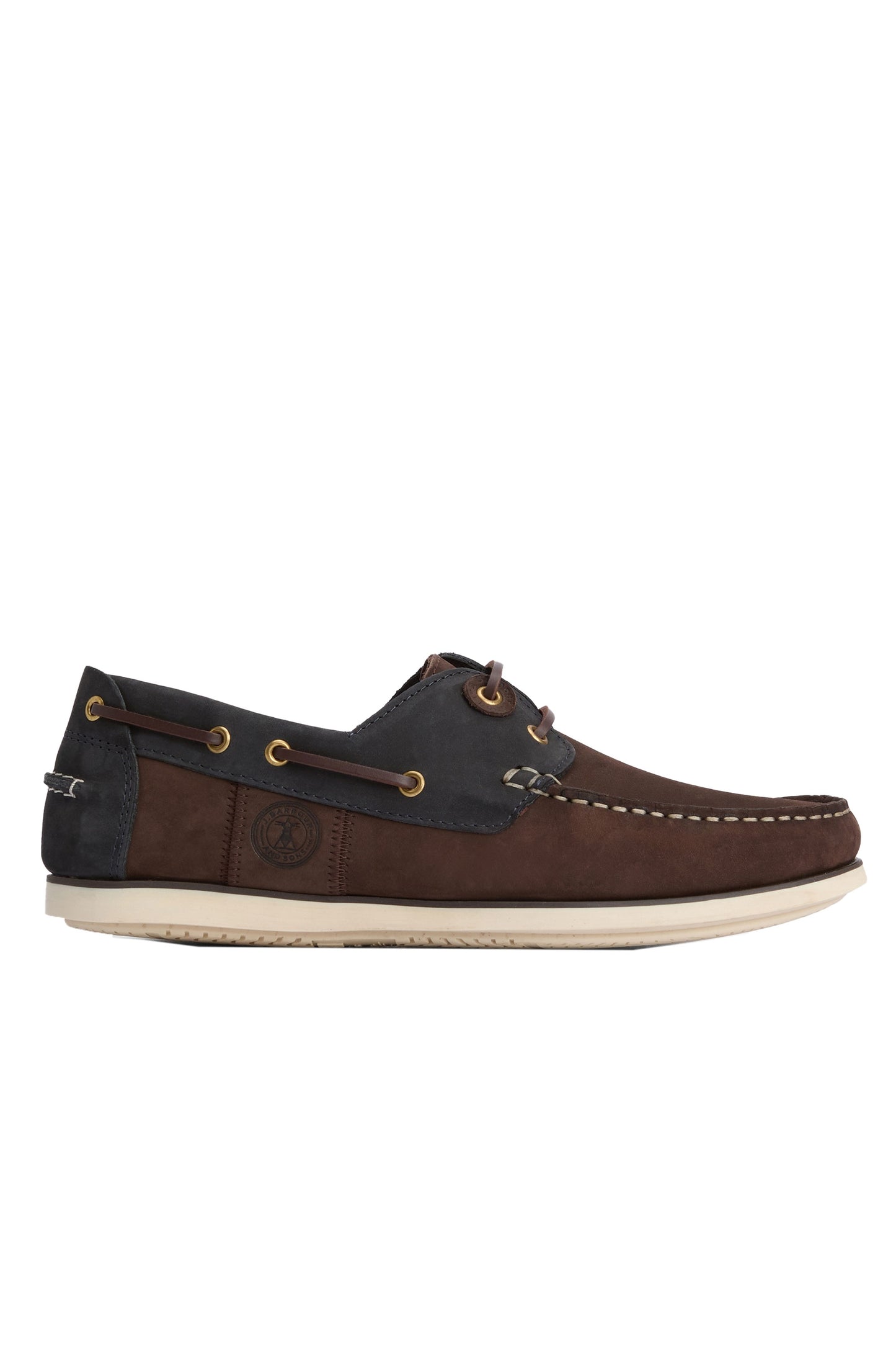 Barbour Wake Boating Shoe Brown/Navy
