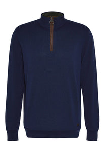 Barbour Bayfield Half Zip Navy Barbour