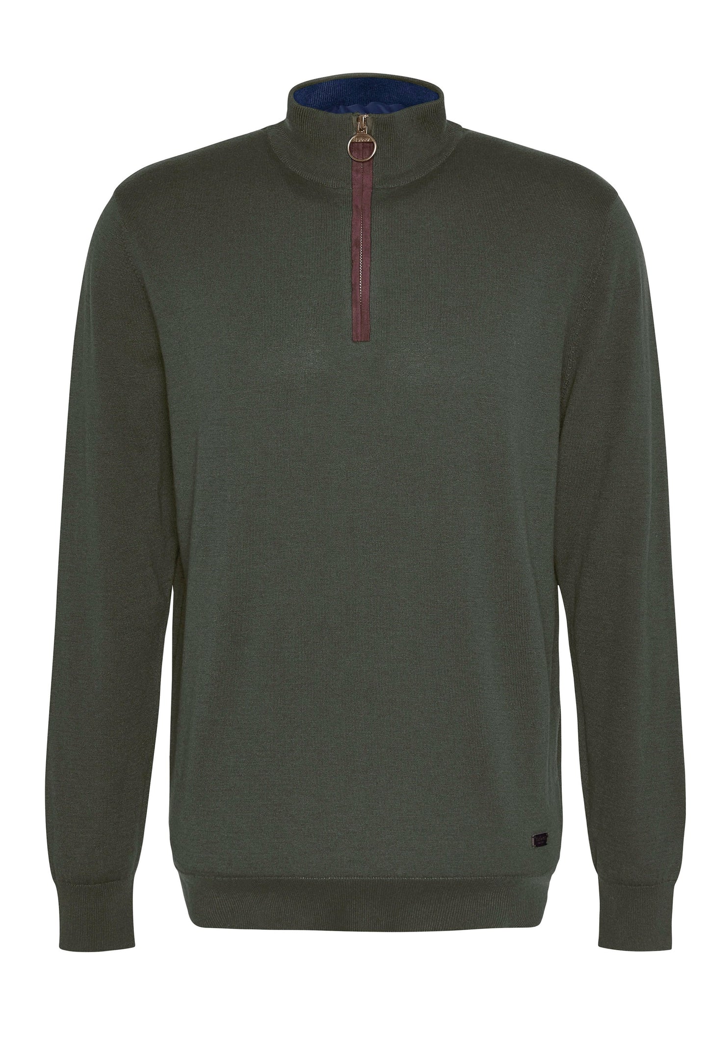 Barbour Bayfield Half Zip Olive